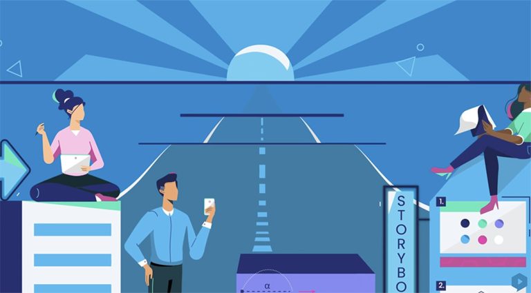 Graphic illustration dealing with why your company needs an explainer video