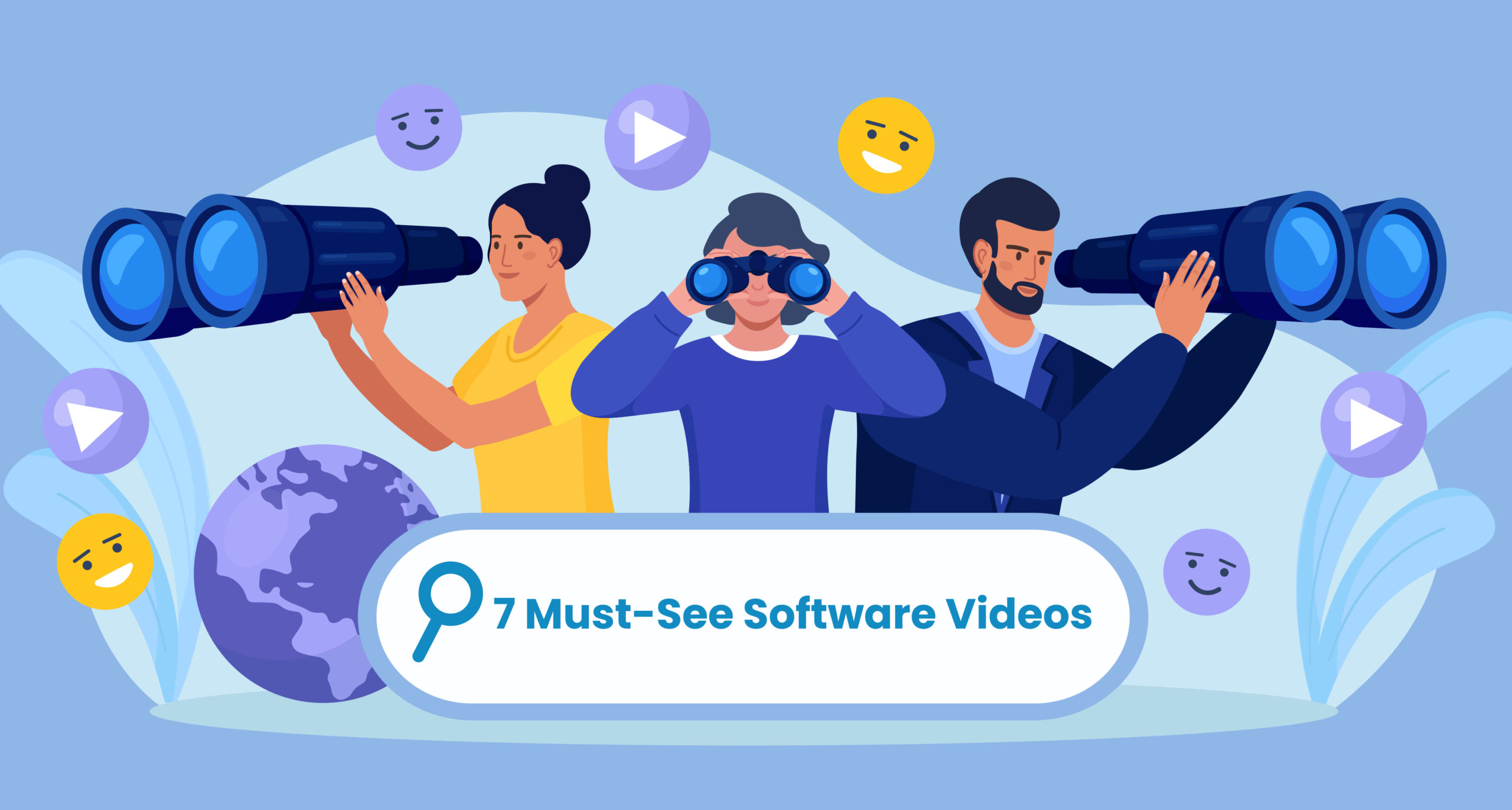 Graphic of Seven Must-See Software Videos